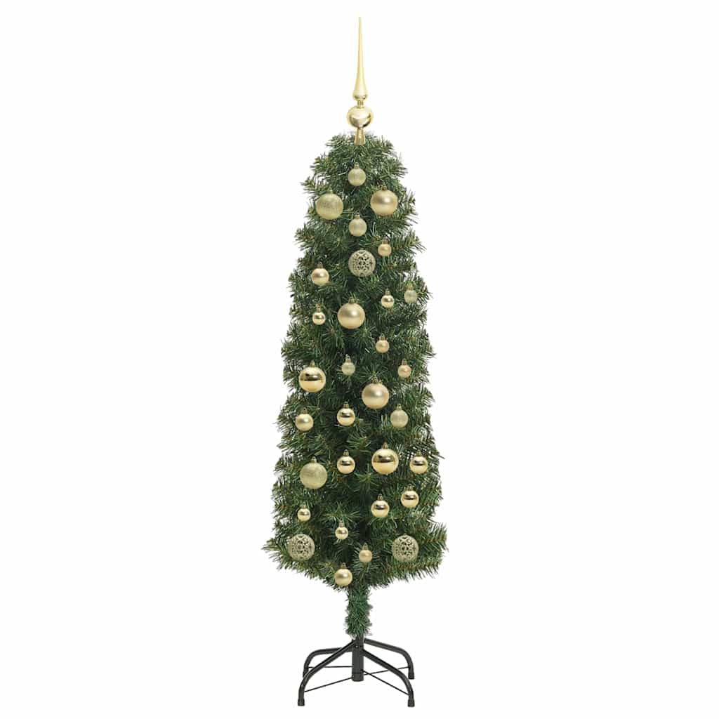 Artificial Christmas Tree with 150 LEDs with Stand Green 120 cm